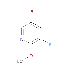 5-BROMO-3-FLUORO-2-METHOXYPYRIDINE - Click Image to Close