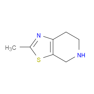 4,5,6,7-TETRAHYDRO-2-METHYLTHIAZOLO[5,4-C]PYRIDINE