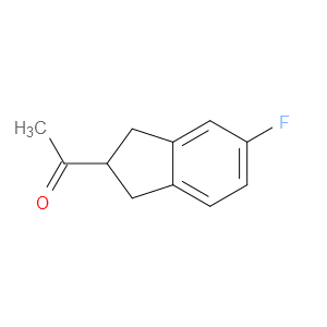 1-(5-FLUORO-2,3-DIHYDRO-1H-INDEN-2-YL)ETHANONE
