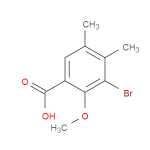 3-BROMO-2-METHOXY-4,5-DIMETHYLBENZOIC ACID