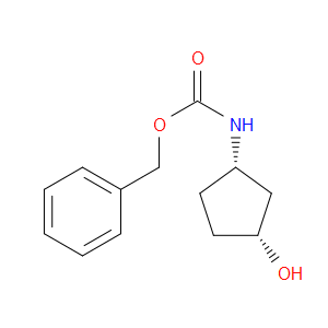 BENZYL N-[(1S,3R)-REL-3-HYDROXYCYCLOPENTYL]CARBAMATE - Click Image to Close