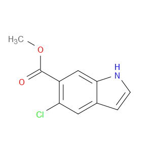 METHYL 5-CHLORO-1H-INDOLE-6-CARBOXYLATE - Click Image to Close
