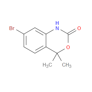 7-BROMO-4,4-DIMETHYL-1H-BENZO[D][1,3]OXAZIN-2(4H)-ONE - Click Image to Close