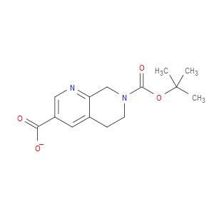 7-(TERT-BUTOXYCARBONYL)-5,6,7,8-TETRAHYDRO-1,7-NAPHTHYRIDINE-3-CARBOXYLIC ACID - Click Image to Close