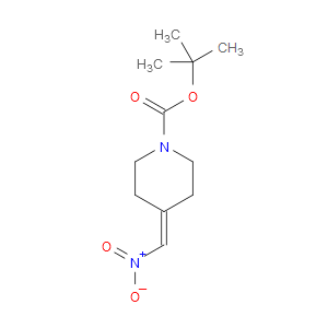 TERT-BUTYL 4-(NITROMETHYLENE)PIPERIDINE-1-CARBOXYLATE