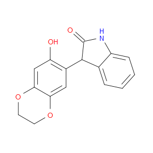 3-(7-HYDROXY-2,3-DIHYDROBENZO[B][1,4]DIOXIN-6-YL)INDOLIN-2-ONE