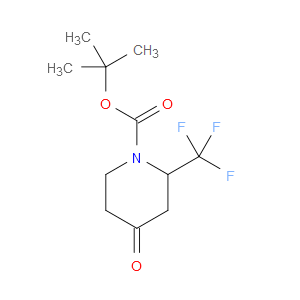 TERT-BUTYL 4-OXO-2-(TRIFLUOROMETHYL)PIPERIDINE-1-CARBOXYLATE