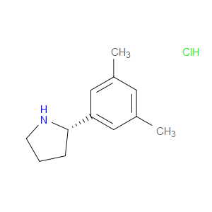 (S)-2-(3,5-DIMETHYLPHENYL)PYRROLIDINE HYDROCHLORIDE