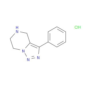 3-PHENYL-4,5,6,7-TETRAHYDRO-1,2,3-TRIAZOLO[1,5-A]PYRAZINE HYDROCHLORIDE - Click Image to Close