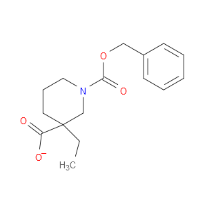 1-CBZ-3-ETHYLPIPERIDINE-3-CARBOXYLIC ACID - Click Image to Close