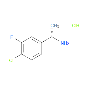 (S)-1-(4-CHLORO-3-FLUOROPHENYL)ETHANAMINE HYDROCHLORIDE