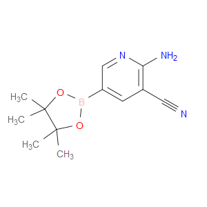 2-AMINO-5-(4,4,5,5-TETRAMETHYL-1,3,2-DIOXABOROLAN-2-YL)NICOTINONITRILE - Click Image to Close