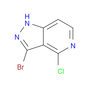3-BROMO-4-CHLORO-1H-PYRAZOLO[4,3-C]PYRIDINE