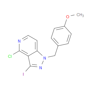 4-CHLORO-3-IODO-1-(4-METHOXYBENZYL)-1H-PYRAZOLO[4,3-C]PYRIDINE - Click Image to Close