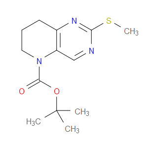 5-BOC-2-(METHYLTHIO)-5,6,7,8-TETRAHYDROPYRIDO[3,2-D]PYRIMIDINE