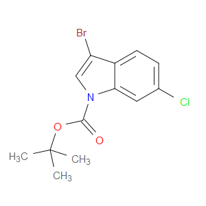 N-BOC-3-BROMO-6-CHLOROINDOLE - Click Image to Close