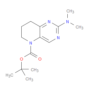 5-BOC-2-(DIMETHYLAMINO)-5,6,7,8-TETRAHYDROPYRIDO[3,2-D]PYRIMIDINE