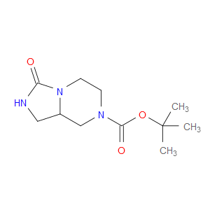 TERT-BUTYL 3-OXOHEXAHYDROIMIDAZO[1,5-A]PYRAZINE-7(1H)-CARBOXYLATE