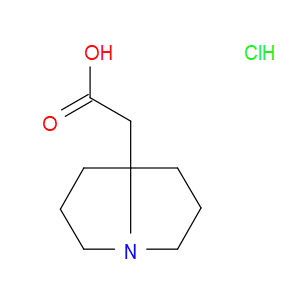 TETRAHYDRO-1H-PYRROLIZINE-7A(5H)-ACETIC ACID HYDROCHLORIDE - Click Image to Close