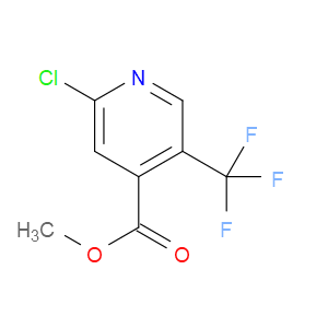 METHYL 2-CHLORO-5-(TRIFLUOROMETHYL)PYRIDINE-4-CARBOXYLATE