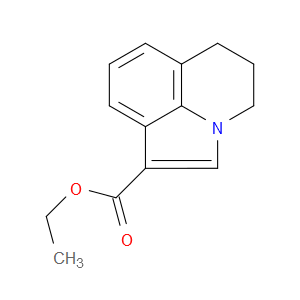 ETHYL 5,6-DIHYDRO-4H-PYRROLO[3,2,1-IJ]QUINOLINE-1-CARBOXYLATE