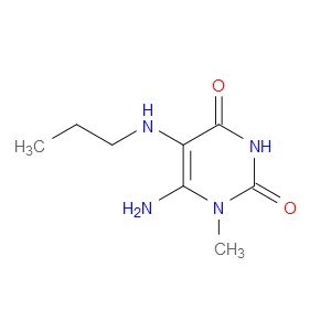 6-AMINO-1-METHYL-5-(PROPYLAMINO)URACIL