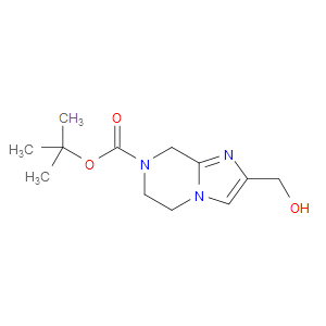 TERT-BUTYL 2-(HYDROXYMETHYL)-5,6-DIHYDROIMIDAZO[1,2-A]PYRAZINE-7(8H)-CARBOXYLATE