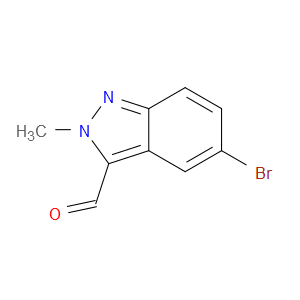 5-BROMO-2-METHYL-2H-INDAZOLE-3-CARBALDEHYDE - Click Image to Close