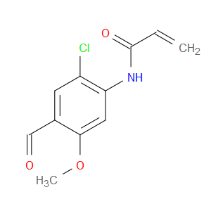 N-(2-CHLORO-4-FORMYL-5-METHOXYPHENYL)ACRYLAMIDE