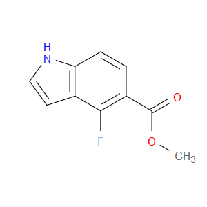 METHYL 4-FLUORO-1H-INDOLE-5-CARBOXYLATE