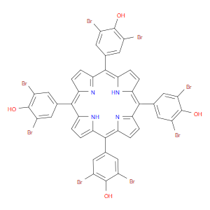 TETRA(3,5-DIBROMO-4-HYDROXYPHENYL)PORPHYRIN - Click Image to Close