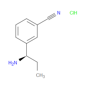 (R)-3-(1-AMINOPROPYL)BENZONITRILE HYDROCHLORIDE