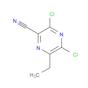 3,5-DICHLORO-6-ETHYLPYRAZINE-2-CARBONITRILE - Click Image to Close