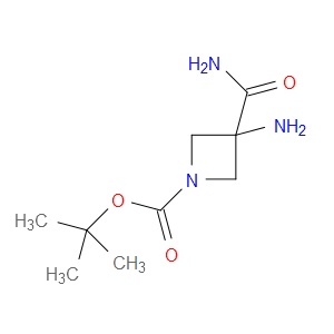 TERT-BUTYL 3-AMINO-3-CARBAMOYLAZETIDINE-1-CARBOXYLATE
