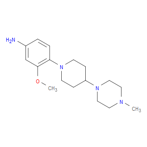 3-METHOXY-4-(4-(4-METHYLPIPERAZIN-1-YL)PIPERIDIN-1-YL)ANILINE