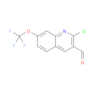 2-CHLORO-7-(TRIFLUOROMETHOXY)QUINOLINE-3-CARBALDEHYDE