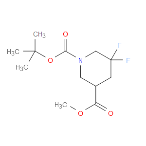 1-TERT-BUTYL 3-METHYL 5,5-DIFLUOROPIPERIDINE-1,3-DICARBOXYLATE - Click Image to Close