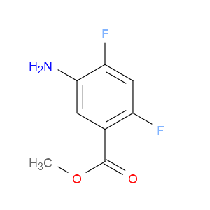 METHYL 5-AMINO-2,4-DIFLUOROBENZOATE - Click Image to Close