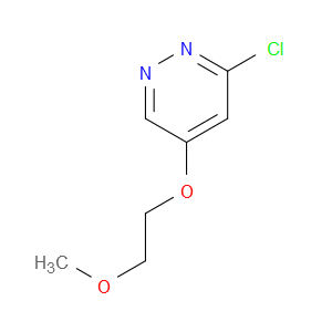 3-CHLORO-5-(2-METHOXYETHOXY)PYRIDAZINE - Click Image to Close