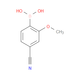 (4-CYANO-2-METHOXYPHENYL)BORONIC ACID - Click Image to Close