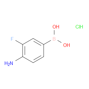 4-AMINO-3-FLUOROPHENYLBORONIC ACID HYDROCHLORIDE