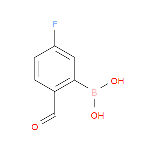 5-FLUORO-2-FORMYLPHENYLBORONIC ACID - Click Image to Close