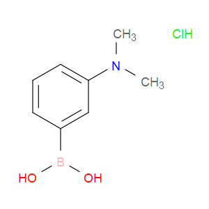 3-(N,N-DIMETHYLAMINO)PHENYLBORONIC ACID HYDROCHLORIDE - Click Image to Close