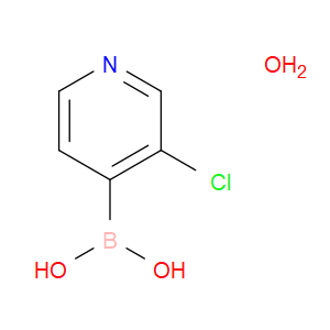 3-CHLORO-4-PYRIDINEBORONIC ACID HYDRATE - Click Image to Close