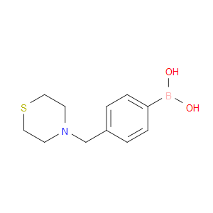 4-(THIOMORPHOLIN-4-YLMETHYL)PHENYLBORONIC ACID