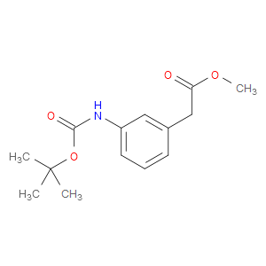 METHYL N-BOC-3-AMINOPHENYLACETATE