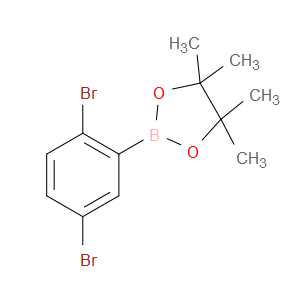 2-(2,5-DIBROMOPHENYL)-4,4,5,5-TETRAMETHYL-1,3,2-DIOXABOROLANE