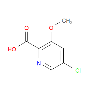 5-CHLORO-3-METHOXY-PYRIDINE-2-CARBOXYLIC ACID - Click Image to Close