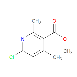 METHYL 6-CHLORO-2,4-DIMETHYLNICOTINATE