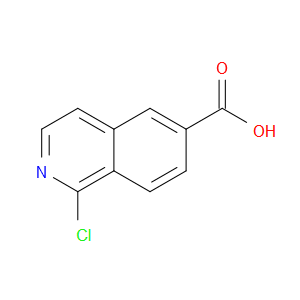 1-CHLOROISOQUINOLINE-6-CARBOXYLIC ACID